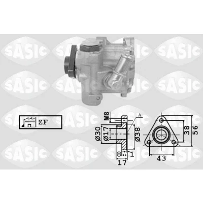 Imagen de SASIC 7076048 Bomba de Direccion hidráulico AUDI: A4 B6 Berlina, B7 Avant, Avant