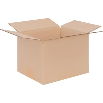 Imagen de verpacking 100 cajas plegables de envío DHL 190 x 150 140 mm, KK 20, 1 corrugado, cartón plegable, caja plegable cartón, envío, embalaje,