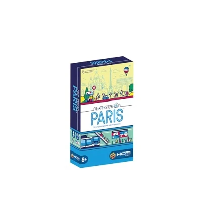 Imagen de HCM Kinzel, sucesor de Next Station London &amp; Tokio, Juego Mesa Flip&amp;Write, Estrategia, Red Metro París, Multicolor (Asmodee gmbH 55223)