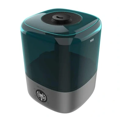 Imagen de Cecotec Humidificador de Agua con Mando Breezecare 2900 Smart. 25W, Humidificación Máxima 300ml/h, Depósito 4,5L, Pantalla Táctil, Temporizador hasta 8h, Control Humedad 45% a 90%
