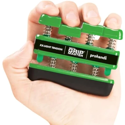 Imagen de Gripmaster Hand Exerciser Fortalecedor de Mano y antebrazo, Color Verde, Talla 1.5 LB