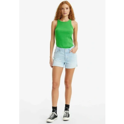 Imagen de Levi&#039;s 501 Rolled Shorts vaqueros, Mujer, Talla: 25, Light indigo worn in blue
