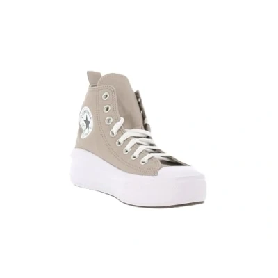 Imagen de CONVERSE Chuck Taylor All Star Move Platform, Sneaker, Wonder Stone White Black, 30 EU