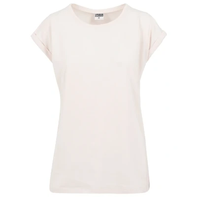 Imagen de Urban Classics Extended Shoulder Camiseta básica, Mujer, Talla: XS, Pink