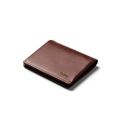 Imagen de Bellroy Leather Slim Sleeve Wallet, Cartera Minimalista para Bolsillos Frontales Cocoa Java