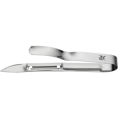 Imagen de WMF Gourmet pelador de espárragos 17 cm, Verduras, Acero Inoxidable Cromargan, Apto para lavavajillas