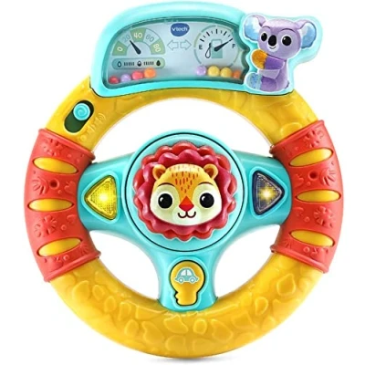Imagen de VTech Volante Descubrimientos. Sonajero Activity Interactivo bebé +3 Meses, Dibujos Animados, Color, único (3480 536622)