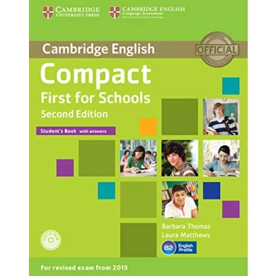 Imagen de Compact First for Schools Student&#039;s Book with Answers CD ROM Second Edition (SIN COLECCION)