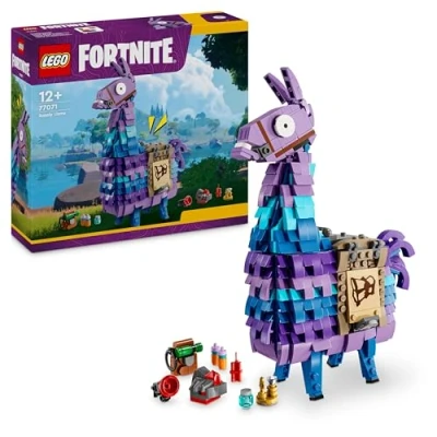Imagen de LEGO Fortnite Llama de Suministros Juguete Construcción y Figura Articulada para Jugar, Decoración Personaje del Videojuego, Regalo Gamers 12 Años o Más, Adolescentes Adultos 77071