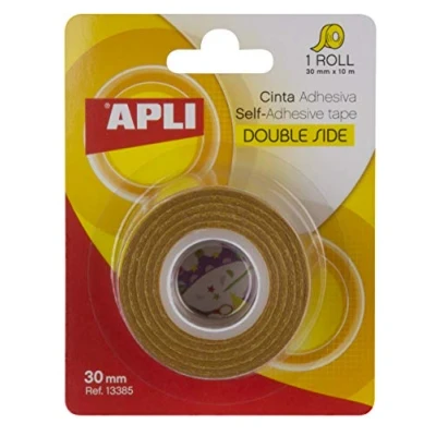 Imagen de APLI 13385 Cinta adhesiva celo doble cara 30 mm x 10 m