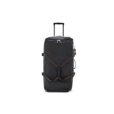 Imagen de Kipling Teagan L Bolsa de Viaje Grande con Ruedas, Vertical, Black Noir (Negro)