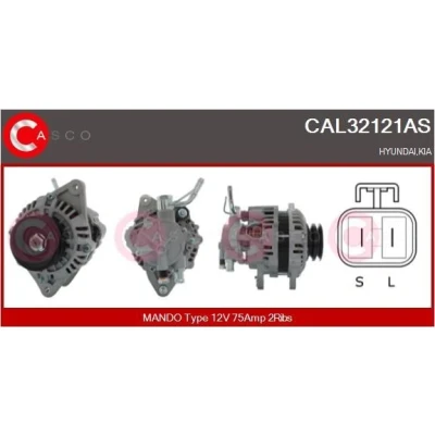 Imagen de CASCO CAL15144AS Alternador 12V 90A CITROËN: Berlingo / First I, Xsara Hatchback, Jumpy I Furgoneta, PEUGEOT: 406 Berlina