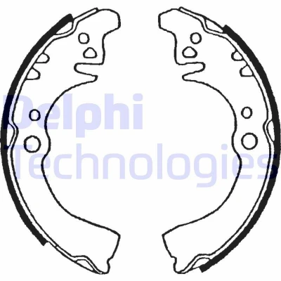 Imagen de Kit de zapatas DELPHI LS1509