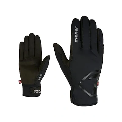 Imagen de Ziener UMANO Guantes de esquí Fondo/nórdico/Crosscountry, Forrados, Primaloft, Softshell, Negro, 11
