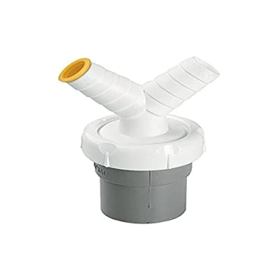 Imagen de Jimten 022070 Enlace mixto macho PVC con doble toma auxiliar