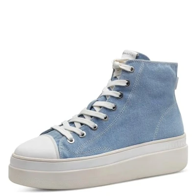 Imagen de Tamaris Damen 1 25206 42, Bota a la Altura de Pantorrilla Mujer, Denim, 41 EU