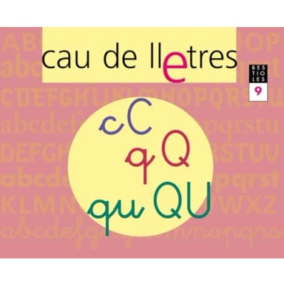 Imagen de CAU DE LLETRES. Quadern 9. Lectoescriptura