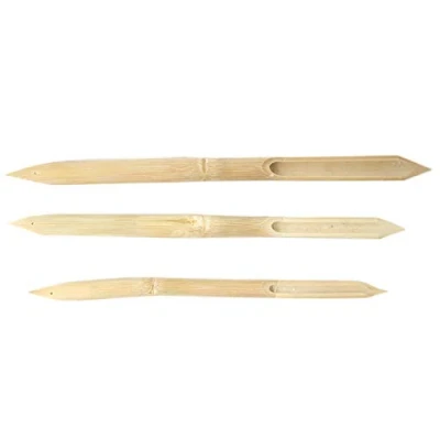 Imagen de Artway Pack de 3 plumines caña Bambú con dos puntas 19,5/16,5/15,5 cm 1 unidad