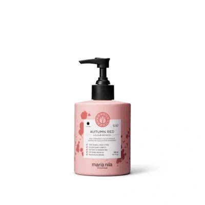 Imagen de Maria Nila Colour Refresh, Autumn Red 300 ml, Mascarilla para cabello rojo, pigmentos semipermanentes, 100% vegano y libre de sulfatos/parabenos