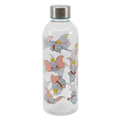 Imagen de Botella de agua reutilizable plástico 850 ml Dumbo Clásicos Disney