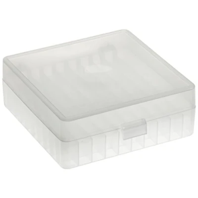 Imagen de Neolab 2 1967 Neobox 100 Cajas apilables de polipropileno para viales (12 mm), transparente