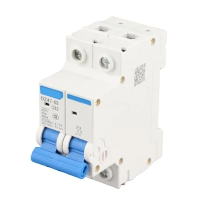Imagen de DZ47 63 2P RCCB Disyuntor de corriente residual 2 polos 220 / 380V 32A