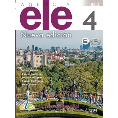 Imagen de Agencia ELE 4 Libro de clase: clase + licencia digital (B2.1)