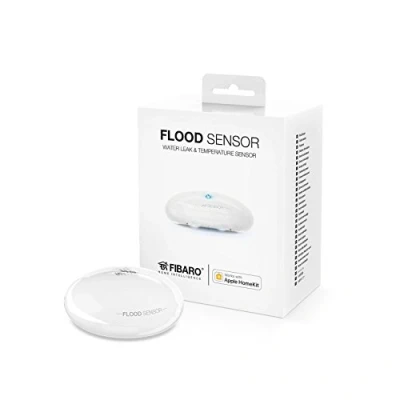 Imagen de FIBARO FGBHFS 101 Sensor de Fugas Agua e Inundaciones, Blanco