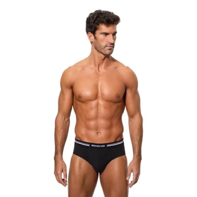 Imagen de Abanderado Slip cerrado Técnico Cintura Extra Suave Hombre x1, Negro, 48