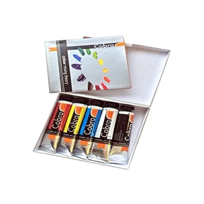 Imagen de Cobra Juego de Artista Primary MX, Multicolor, 20 ml (Paquete 1), 100