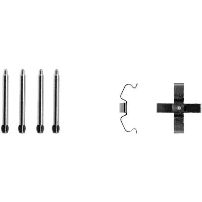 Imagen de TEXTAR 82025700 Kit de accesorios, pastillas frenos OPEL: Astra F CC, Kadett E Vectra A SAAB: 9 3 Hatchback