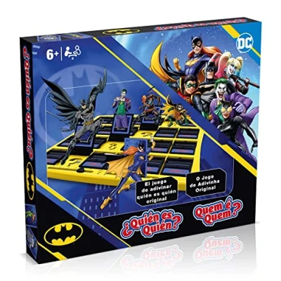 Imagen de Winning Moves Guess Who Batman Juego De Mesa Quien Es Sumérgete En Gotham con Este para Jugadores 10 Años Adelante. 2 Jugadores.