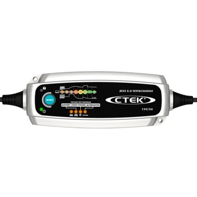 Imagen de CTEK MXS 5.0 TEST&amp;CHARGE 56 308 cargador de batería portátil, mantenimiento 5 12 1.2 110