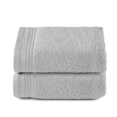 Imagen de TOP TOWEL Premium Toallas de baño Grandes 2 Manos 50 x 100 cms Algodon 100% 600 Gramos Gris Plata