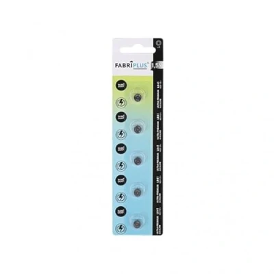 Imagen de Pila botón alcalina LR41/LR1130 1.5V, Dimensiones 20x15x0.8 cm, Ideal para Relojes, calculadoras y Dispositivos electrónicos compactos.