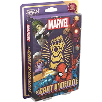 Imagen de Asmodee Guante de infinidad Love Letter Mesa Juego Cartas, Color Marvel Infinito, Small (Z Man Games ZMGLLM01)