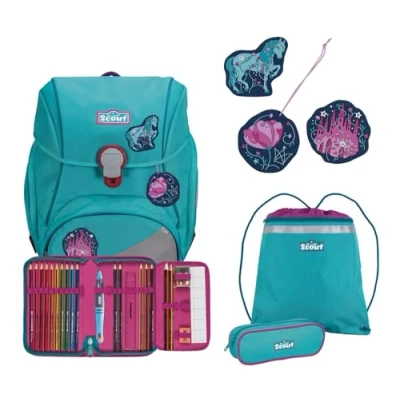 Imagen de Scout Alpha SET 4TEILIG Estuche escolar para niños, Talla: One Size, Dreamworld