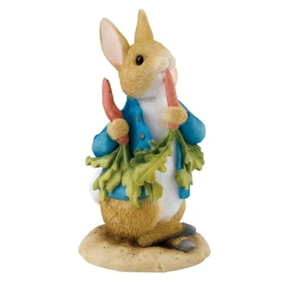 Imagen de Peter Rabbit, Rabbit comiendo zanahorias, Enesco