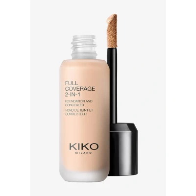 Imagen de KIKO Milano FULL Coverage 2 IN 1 Foundation AND Concealer Corrector, Mujer, Talla: 25 ml, 15 warm beige