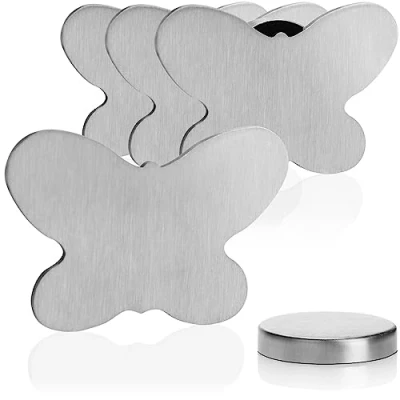 Imagen de com four® 4X Pesas para manteles de Acero Inoxidable Clip magnético Aprox. 55 Gramos