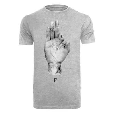Imagen de Mister Tee FMS SIGN Camiseta estampada, Hombre, Talla: Small, Heather grey