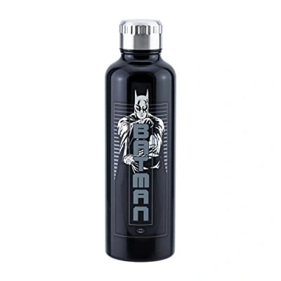 Imagen de Paladone Botella de agua metal Batman