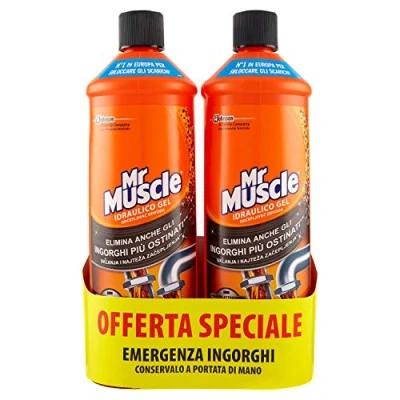 Imagen de Mr Muscle Hidráulico Gel 3 en 1 Pack de 2 x 1000 ml