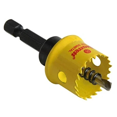 Imagen de Starrett CSC022 Corona perforadora Bi Metal CORDLESS, Amarilla, 22 mm
