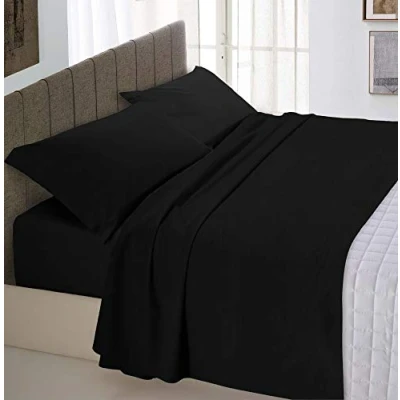 Imagen de Juego MAX Color Ropa de Cama, Negro, Doble