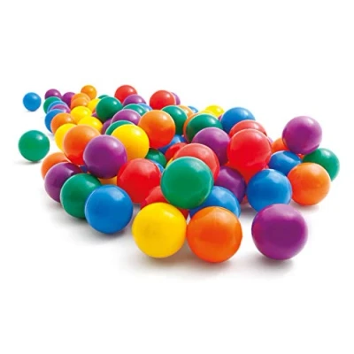 Imagen de Pack 100 bolas multicolor 6,5 cm diámetro INTEX