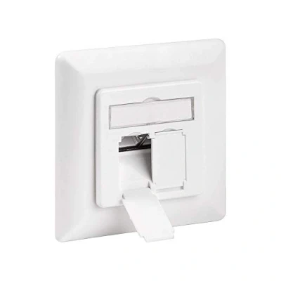 Imagen de Goobay 68721 RJ 45 Blanco Toma de Corriente