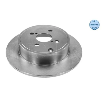 Imagen de MEYLE 30 15 523 0060 Disco de freno Eje trasero 279 9 4 100 macizo ORIGINAL Quality TOYOTA: Corolla IX Berlina, Hatchback