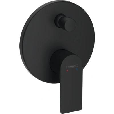 Imagen de hansgrohe Rebris E Mezlador monomando de bañera empotrado para iBox universal, negro mate, 72468670