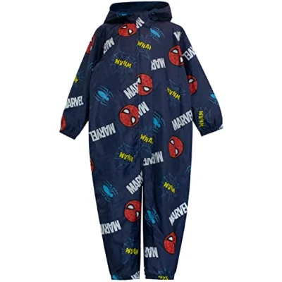 Imagen de Marvel Traje De Agua Niño Ropa Spiderman Para Ninos Azul 2 3 años